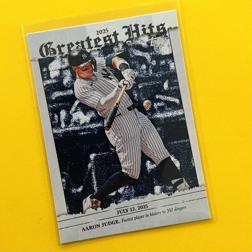 2026 Topps Series 1 Aaron Judge Greatest Hits 2025 GH-2‎ Yankees Insert